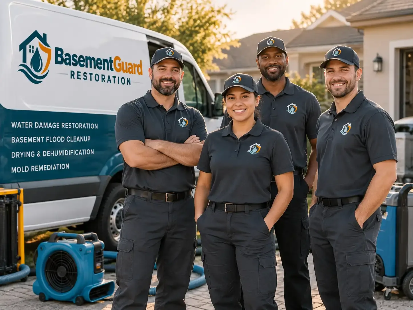 Basement Water Damage Restoration company in Carnegie, OK